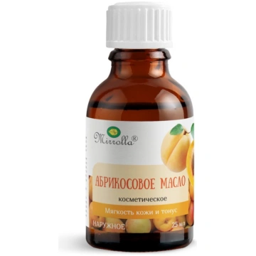 MIRROLLA Kosmētiskā aprikožu eļļa, 25 ml