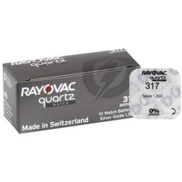 Rayovac 317/SR516SW Silver Oxide Mini battery