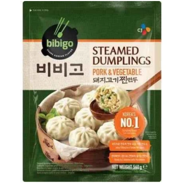 BIBIGO Dumpling Pork & Vegetable 560g/ BIBIGO Mand