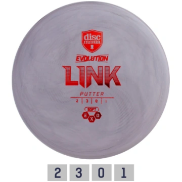 Diskgolfo diskas Putter SOFT EXO LINK Evolution Gr