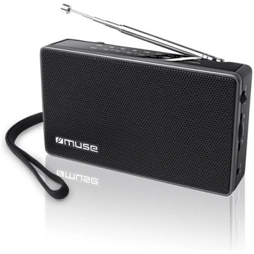 Muse M-030R 2-band portable radio Black