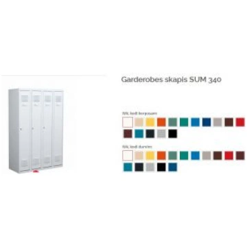 Garderobes skapis SUM 340