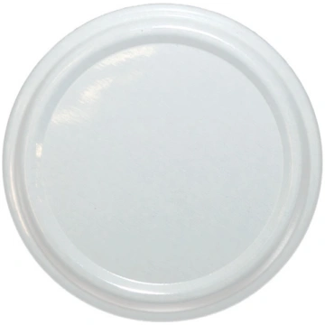 Burkas vāks Okko, balta krās., 82 mm, 10 gab