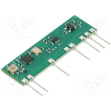 Module: RF; FM receiver; FSK; 433.92MHz; -110dBm; 