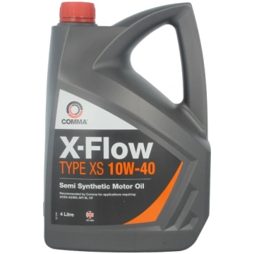 X-FLOW XS 10W40 SEMI. 4L COMMA