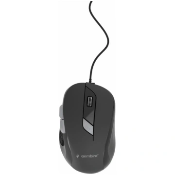 MOUSE USB OPTICAL/BLACK MUS-6B-01 GEMBIRD