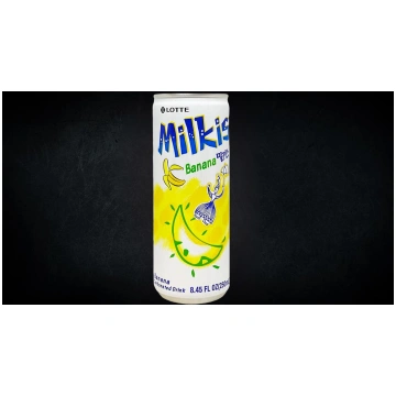 Dzēriens ar banānu garšu Milkis, gāzēts, 250ml