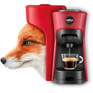 Rosso Macchina Caffè Espresso Lavazza a Modo Mio T