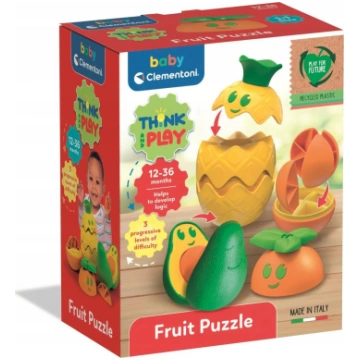 Clementoni CLE BABY owoce-puzzle zabawka logiczna 