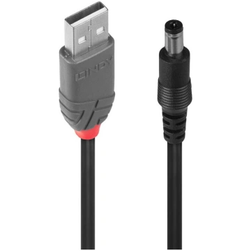 Lindy USB 2.0 Type A to 5.5mm DC Cable, 1.5m | 702