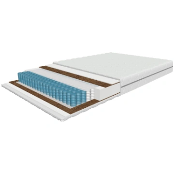 Matracis Relax Coco 120x200 cm ar 7-zonu Pocket at
