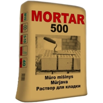 Java apmešanai un mūrēšanai Mortar 500 40kg