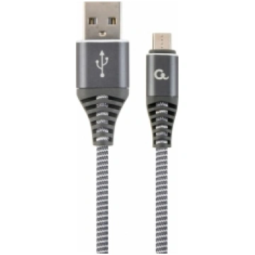 Gembird USB Male - Micro USB Male Premium cotton b