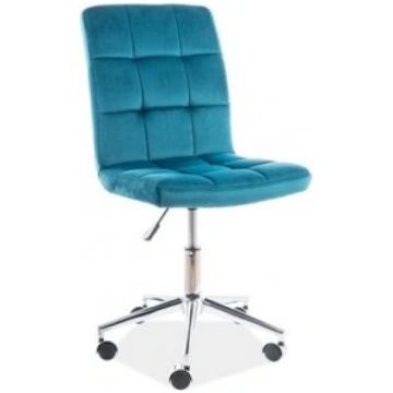 Datorkrēsls Q-020 velvet zaļš 72820
