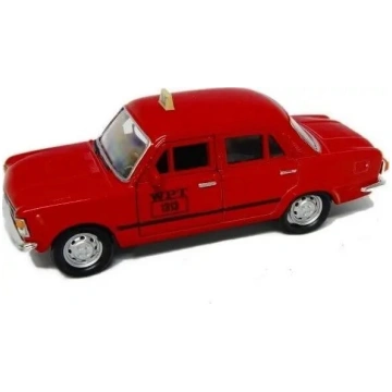 Metāla modeļa auto Welly Fiat 125p 1:39 Taksis, sa