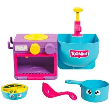 Toomies Bubble & Bake Bath Bath Kitchen, rotaļliet
