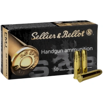 Sellier & Bellot Patronas .38 Special FMJ 10,25g