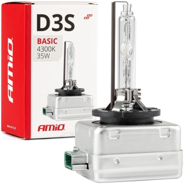 Ksenona spuldze BASIC D3S 35W PK32D-5 4300K AMIO 0