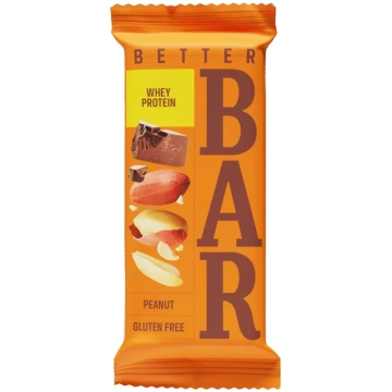 BETTER Zemesriekstu proteīna batoniņš, 45 g
