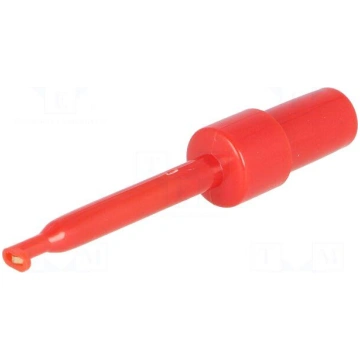 Clip-on probe | hook type | 3A | 60VDC | red | Gri