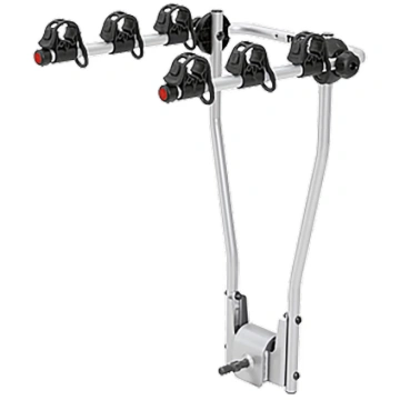 Thule HangOn 3-bike hanging towbar bike rack silve