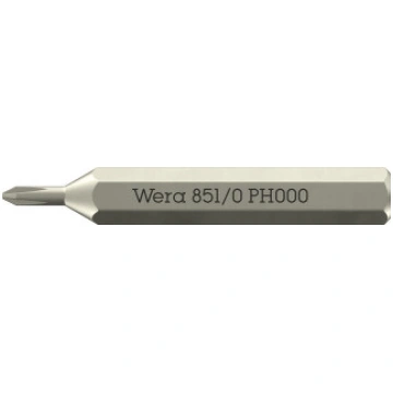 851/0 Micro bits for Phillips screws, PH 000 x 30 