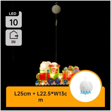 Aigostar - LED Ziemassvētku rotājums LED/3xAAA vil