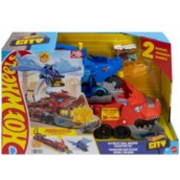 MATTEL Hot Wheels City Ultimate 2-in-1 Dragon Tran