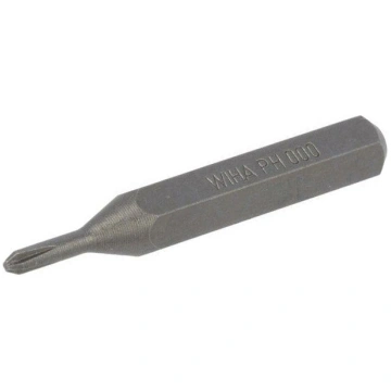 Screwdriver bit; Phillips; PH000; Socket size: 4mm