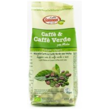 Caffè e Caffè Verde per Moka Salomoni 250 G