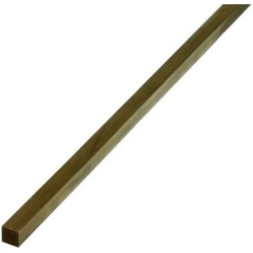 Kvadrātveida misiņa stienis 1000x8x8mm