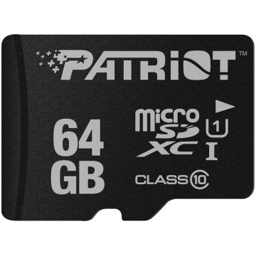 Patriot Memory PSF64GMDC10 memory card 64 GB Micro