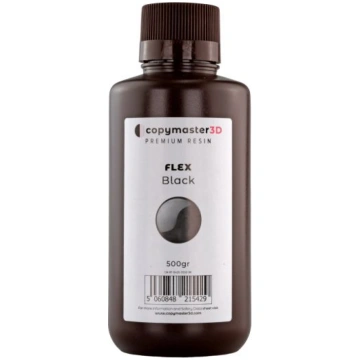 Copymaster3D Flex UV Resin - 500 ml - Black