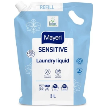 MAYERI Sensitive veļas mazgāšanas želeja 3L uzpild