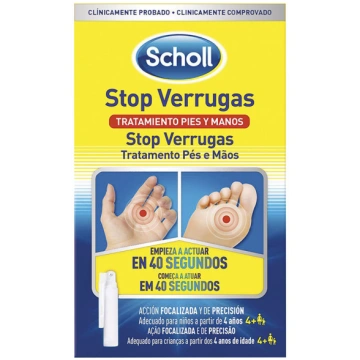 Kāju plāksteris, kārpām Scholl Stop Warts Cryother