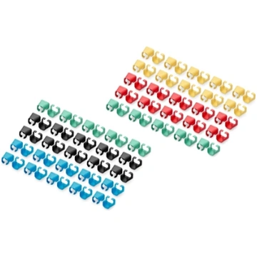 Digitus Color clips for Patch cable -Mixed (20 pcs