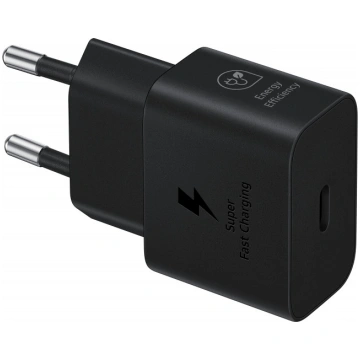 Samsung EP-T2510 Universāls Melns USB Ātrā uzlāde 