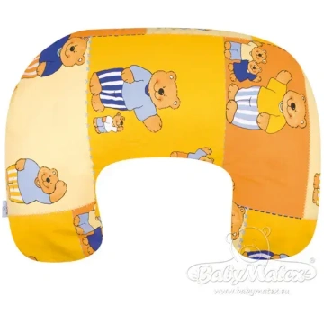 Mini Relax pozicionēšanas spilvens, 140cm, dzelten