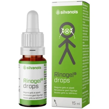 RINOGEL Drops 15 ml SILVANOLS