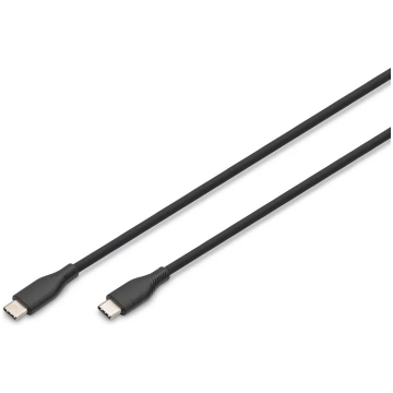 DIGITUS USB-C silikona uzlādes kabelis USB-C - USB