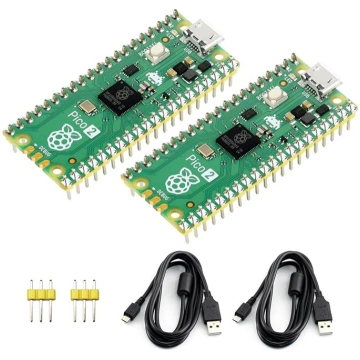 Waveshare Pi-Pico-2-M, neliela ātra mikrokontrolle