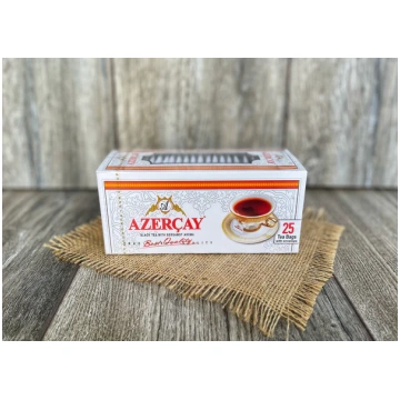 AZERCAY melna tēja ar bergamotu [ 25 paciņas ]