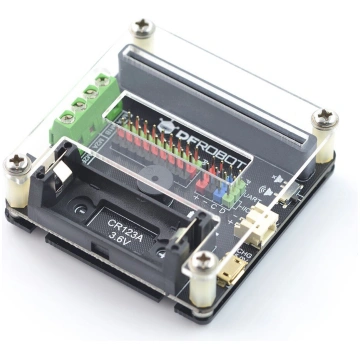 Micro:IO-BOX expansion board with on-board Li-ion