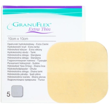 GRANUFLEX Extra Thin hidrokoloīdu īpaši plānais pā