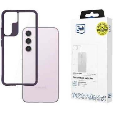 Samsung Galaxy S24 - 3mk Satin Armor Case+ Purple 