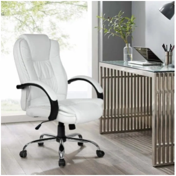 Ergonomisks ofisa krēsls, eko ādas biroja datorkrē