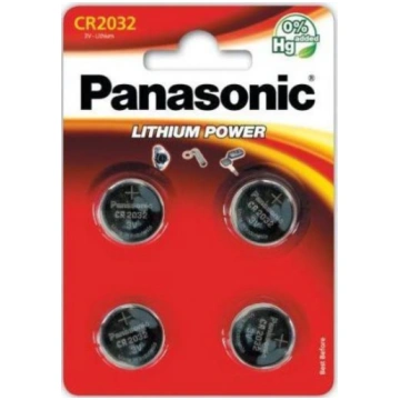 Baterijas Panasonic 66068, CR2032, 3 V