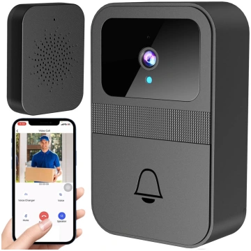Bezvadu WiFi video domofons ar kameru un aplikācij