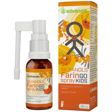 Silvanols FarinGospray KIDS, 20 ml