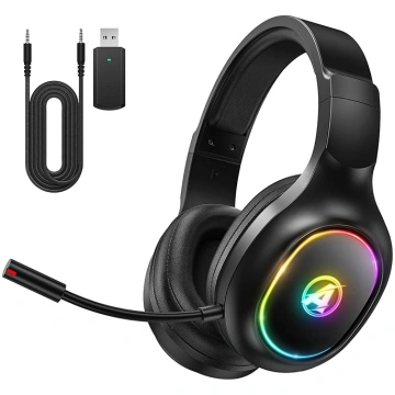 PH1 2,4 GHz bezvadu spēļu austiņas PS5, PS4, PC, S